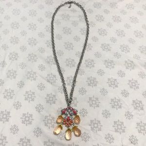 Peach and pink necklace